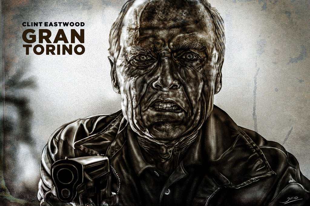 Gran Torino (2008) IMDB Top 250 Canvas Poster