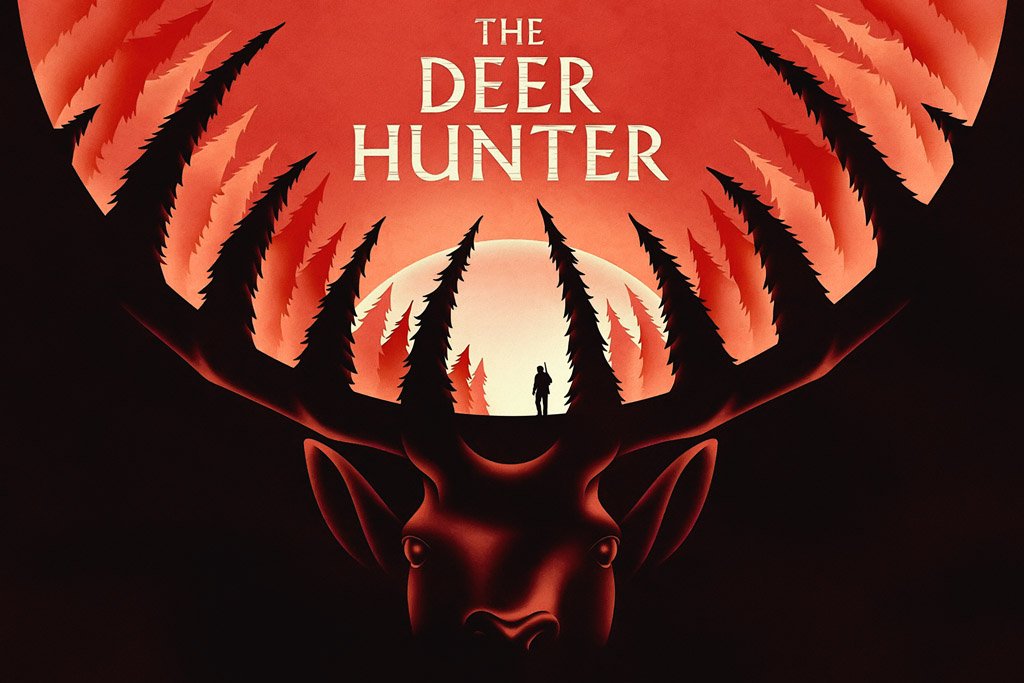 The Deer Hunter (1978) Film Canvas Poster