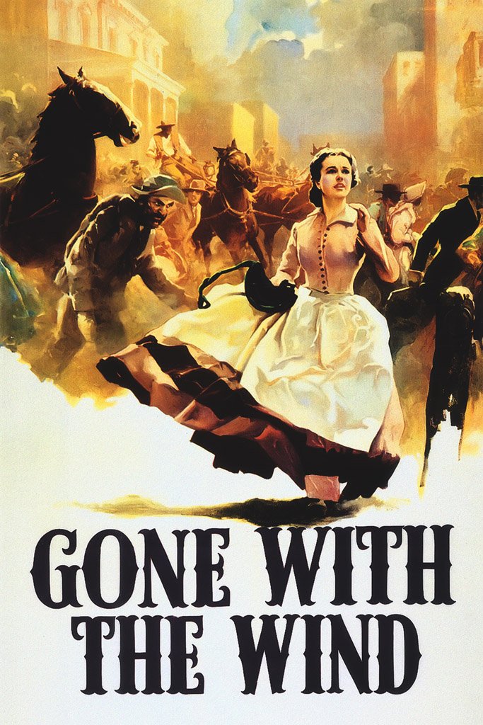 Gone with the Wind (1939) Canvas Poster