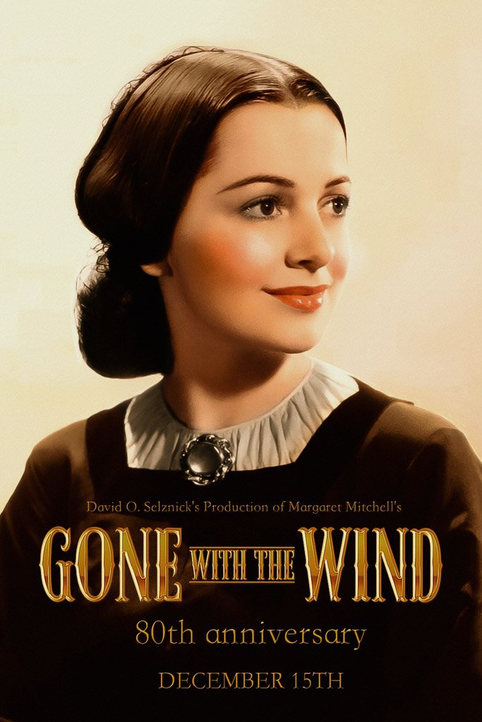 Gone with the Wind (1939) IMDB Top 250 Canvas Poster