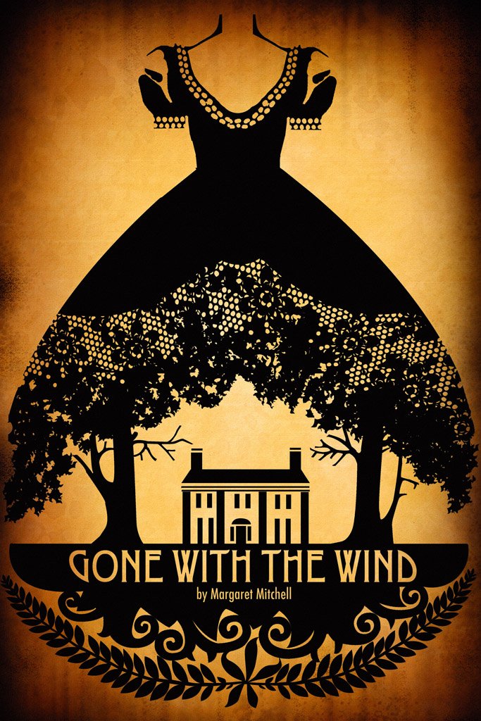 Gone with the Wind (1939) IMDB Top 250 Movie Canvas Poster