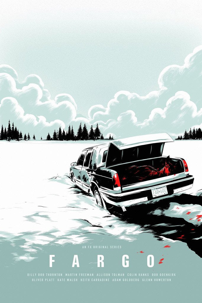 Fargo (1996) IMDB Top 250 Canvas Poster