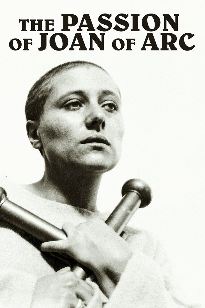 The Passion of Joan of Arc (1928) IMDB Top 250 Movie Canvas Poster