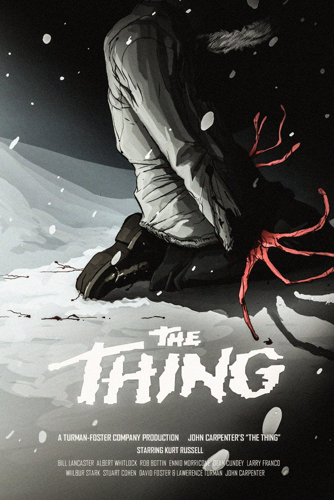 The Thing (1982) Film Canvas Poster