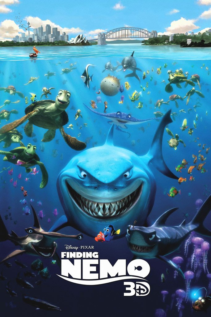 Finding Nemo (2003) Canvas Poster