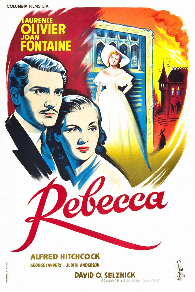 Rebecca (1940) Canvas Poster