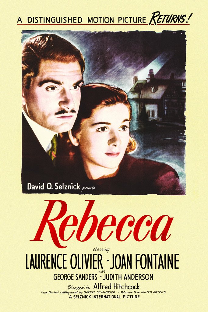 Rebecca (1940) Movie Canvas Poster