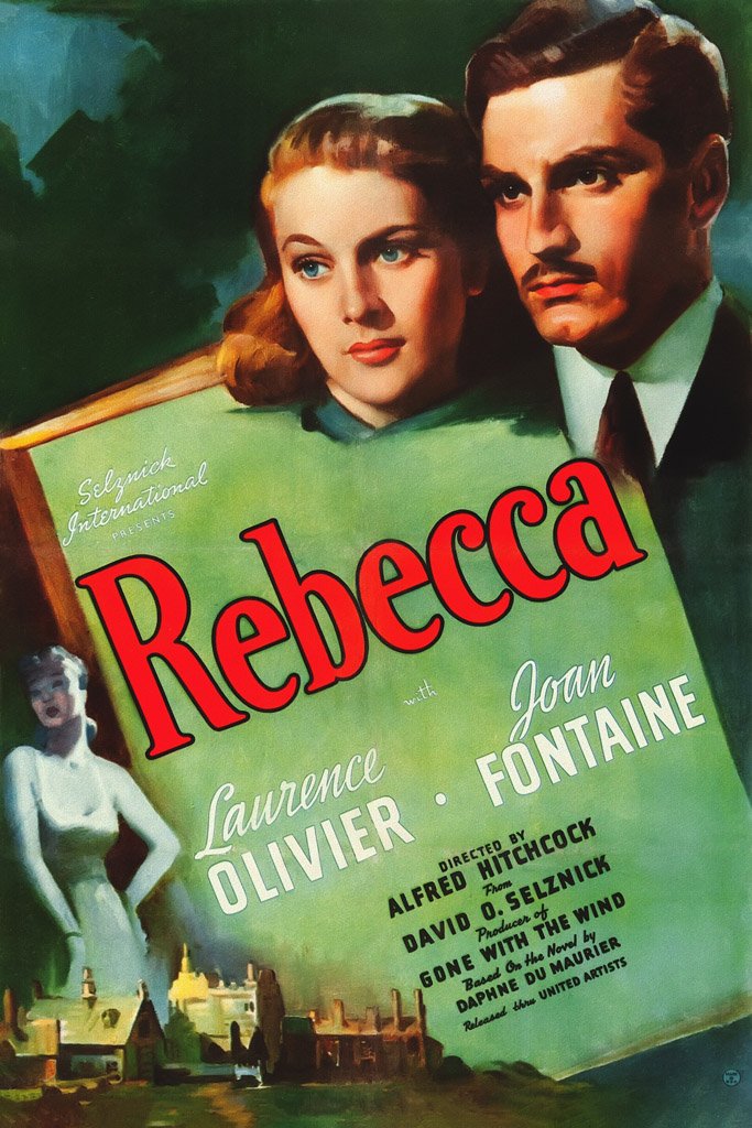 Rebecca (1940) IMDB Top 250 Canvas Poster