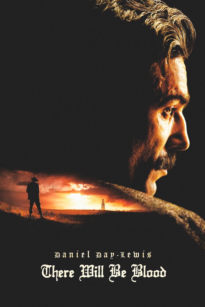 There Will Be Blood (2007) Film Canvas Poster