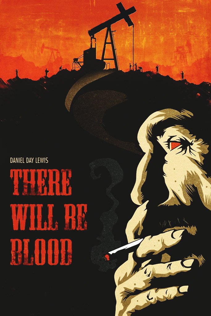 There Will Be Blood (2007) IMDB Top 250 Movie Canvas Poster