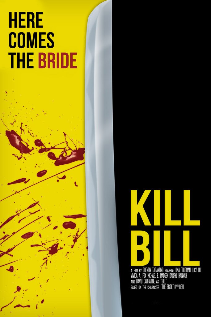 Kill Bill Vol.1 (2003) Movie Canvas Poster