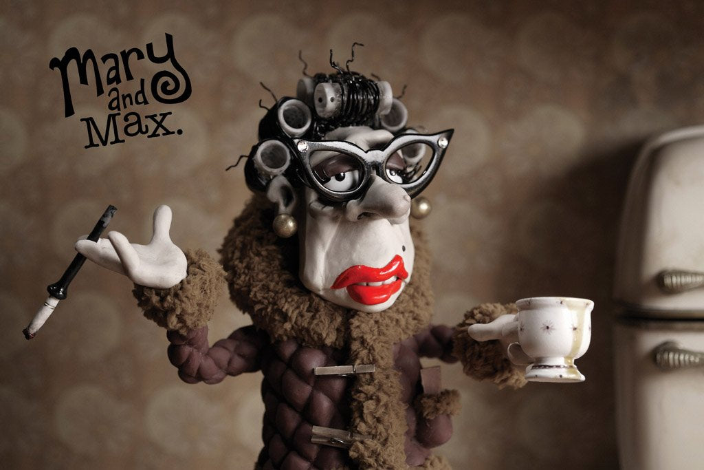 Mary and Max (2009) Canvas Poster