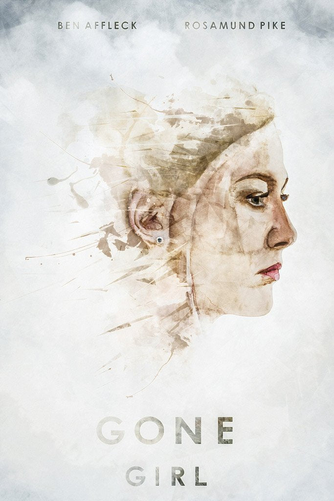Gone Girl (2014) Movie Canvas Poster