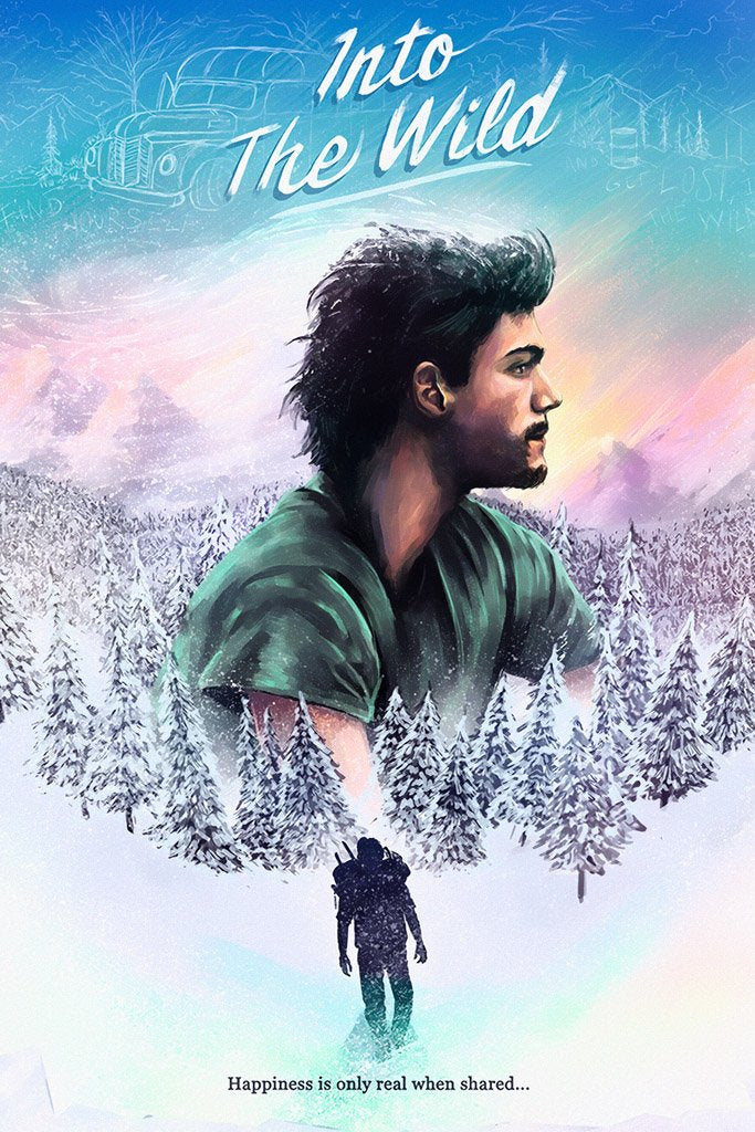 Into the Wild (2007) IMDB Top 250 Canvas Poster