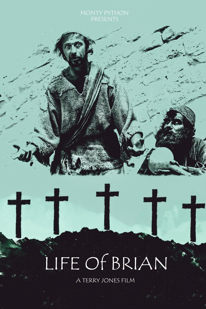 Life of Brian (1979) Movie Canvas Poster