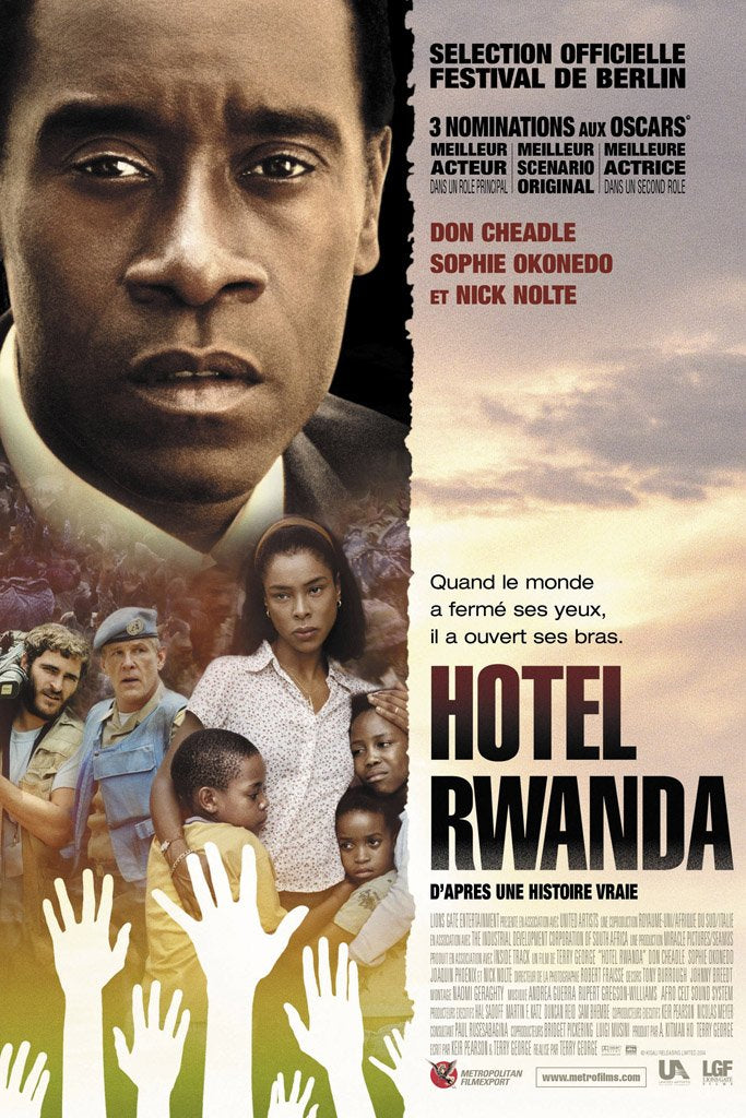 Hotel Rwanda (2004) Canvas Poster
