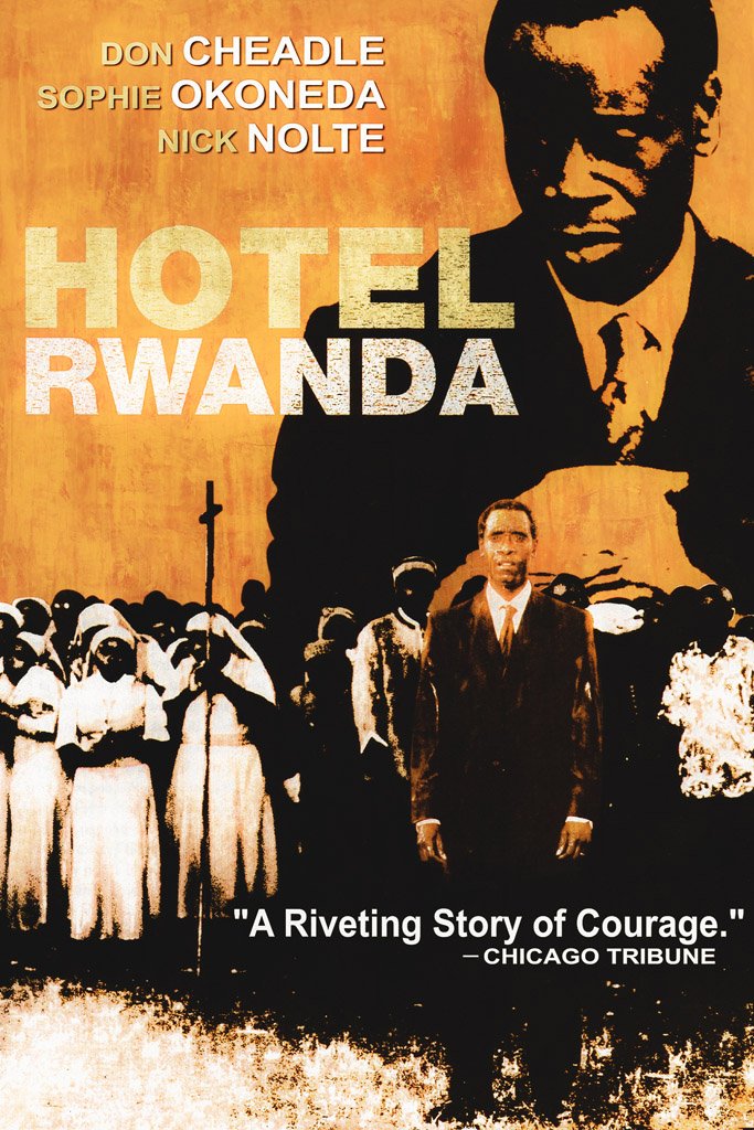 Hotel Rwanda (2004) Movie Canvas Poster