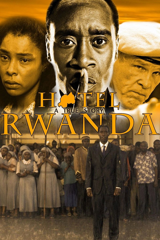 Hotel Rwanda (2004) IMDB Top 250 Canvas Poster
