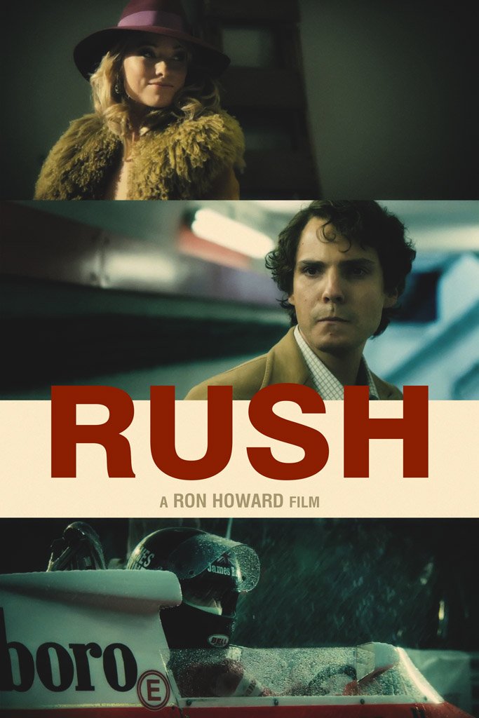 Rush (2013) Movie Canvas Poster