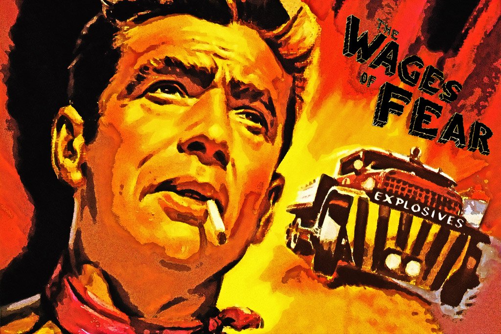 The Wages of Fear (1953) Film Canvas Poster