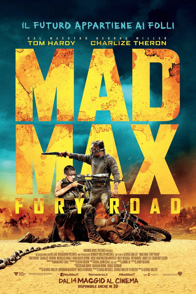 Mad Max Fury Road (2015) Canvas Poster