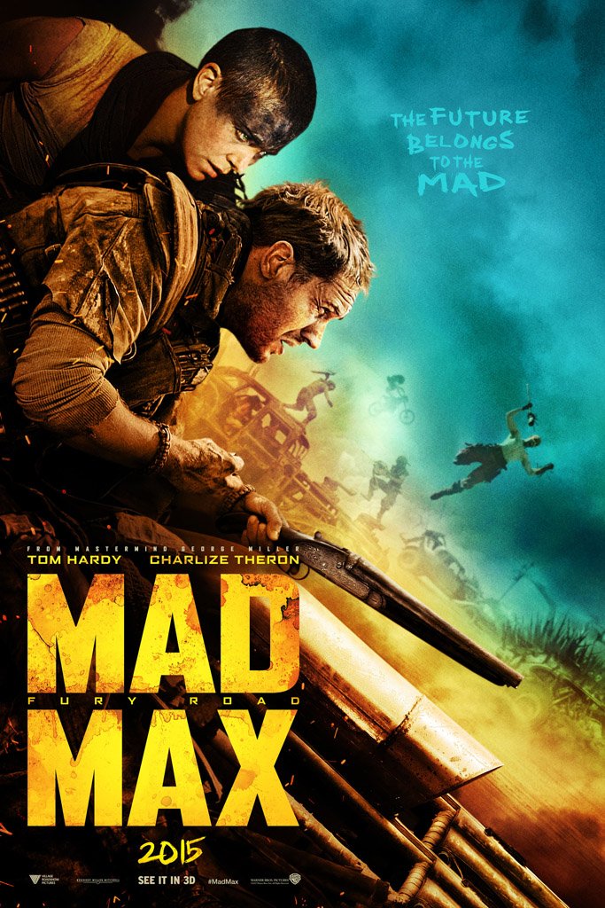 Mad Max Fury Road (2015) Film Canvas Poster