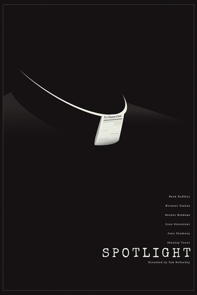 Spotlight (2015) Film Canvas Poster