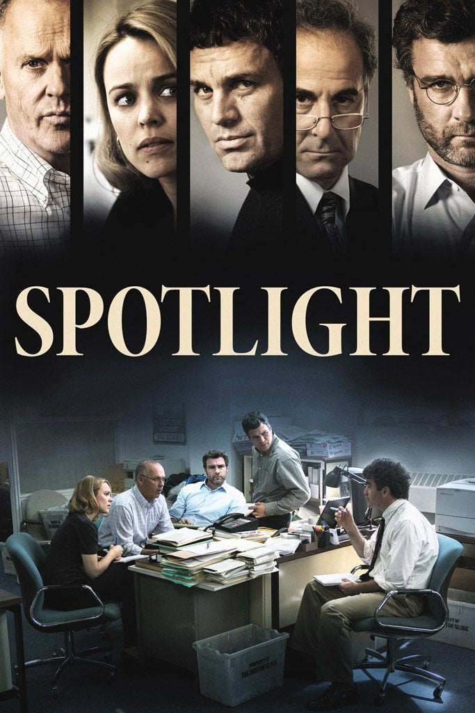 Spotlight (2015) IMDB Top 250 Movie Canvas Poster