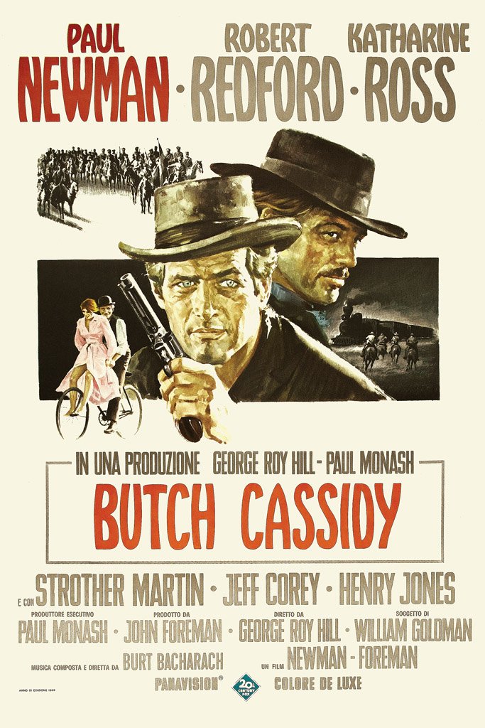 Butch Cassidy and the Sundance Kid (1969) Canvas Poster