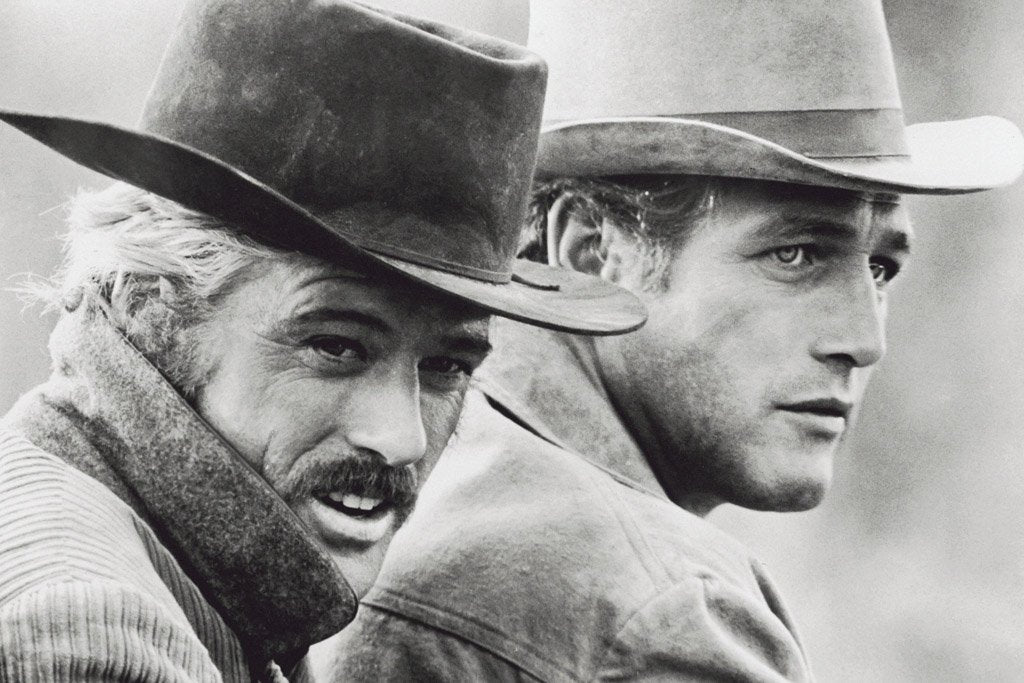 Butch Cassidy and the Sundance Kid (1969) IMDB Top 250 Canvas Poster