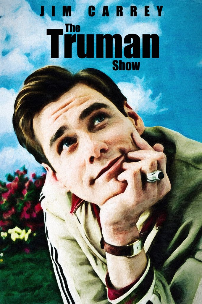 The Truman Show (1998) IMDB Top 250 Canvas Poster