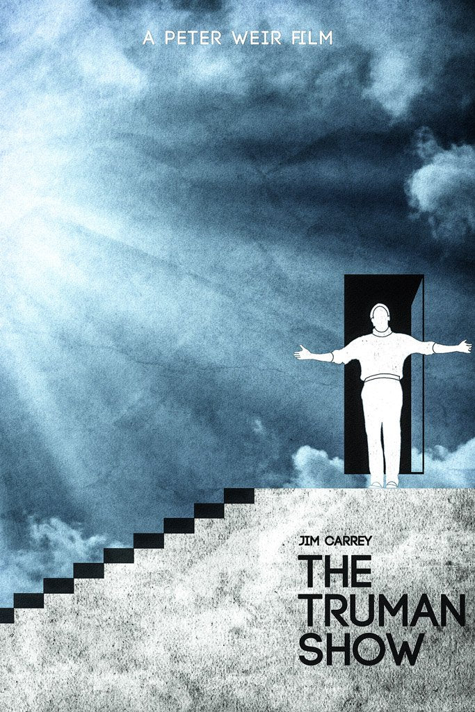 The Truman Show (1998) Film Canvas Poster