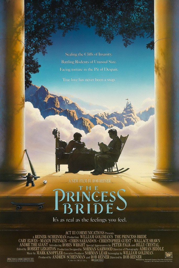 The Princess Bride (1987) Canvas Poster