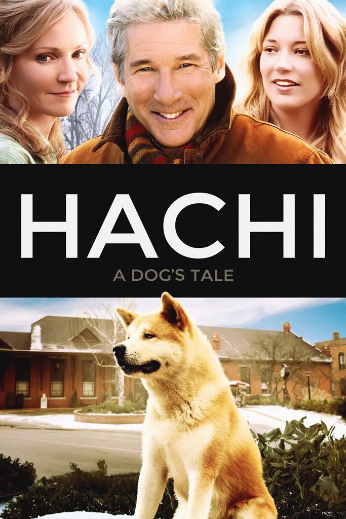 Hachi A Dog's Tale (2009) Movie Canvas Poster