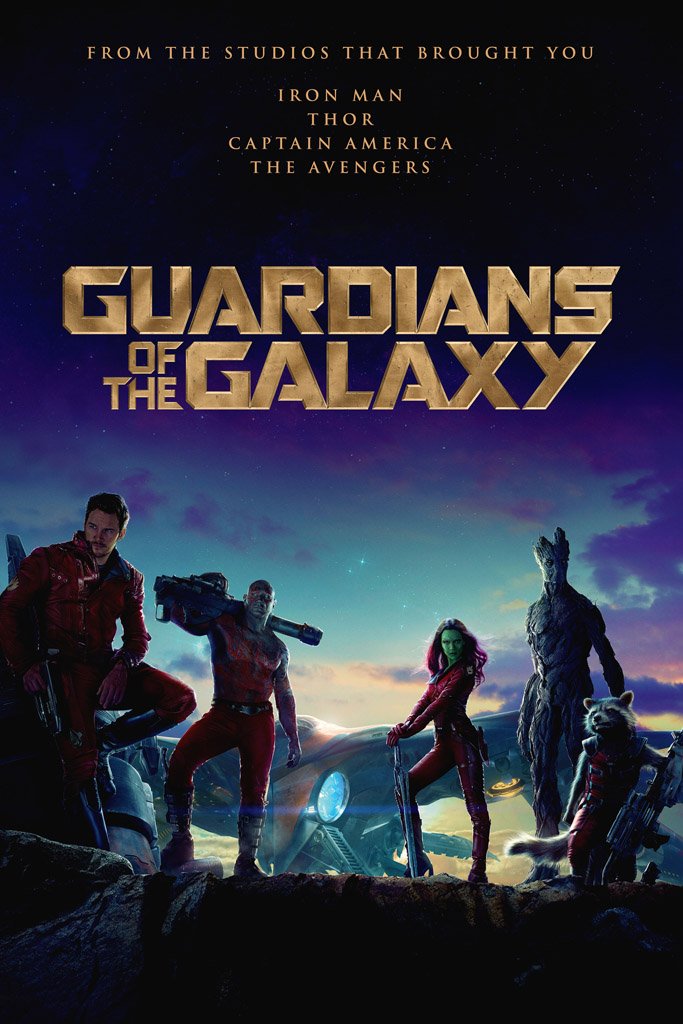 Guardians of the Galaxy (2014) Canvas Poster