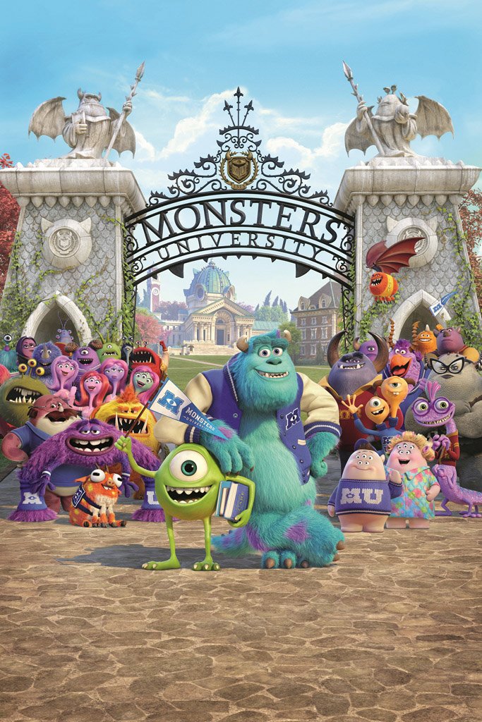 Monsters, Inc. (2001) Canvas Poster