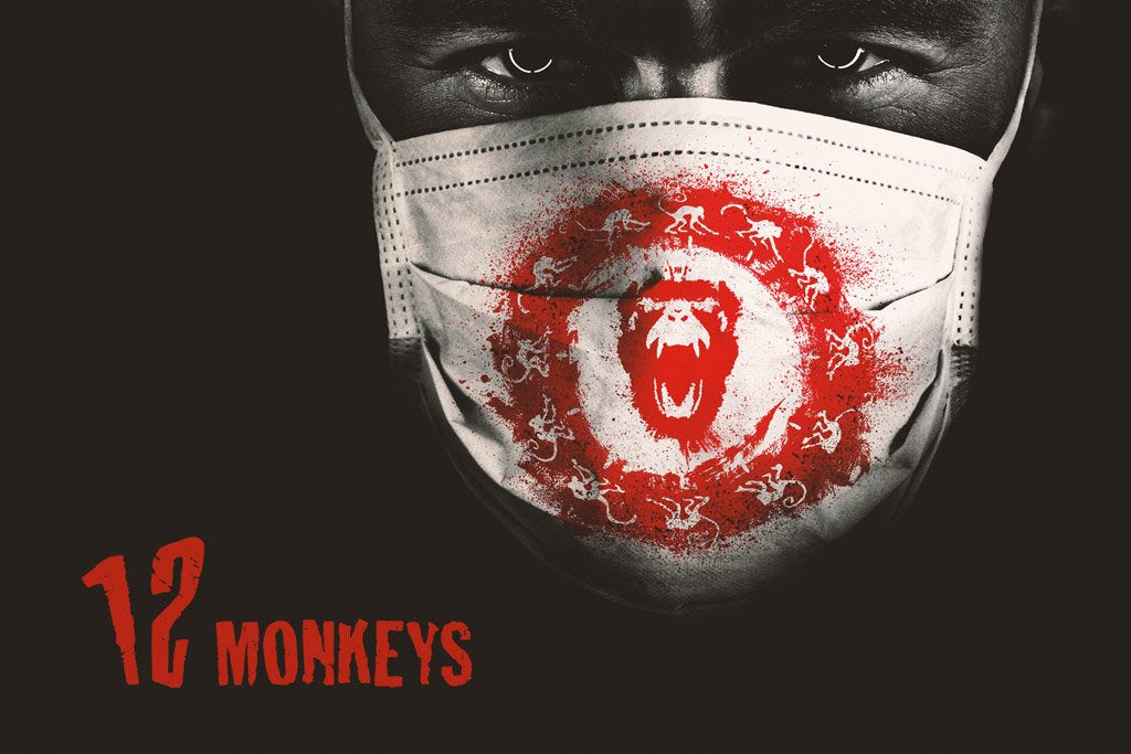 Twelve Monkeys (1995) Movie Canvas Poster
