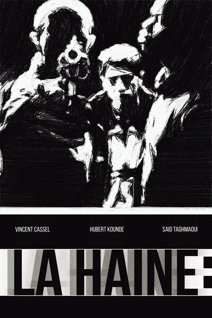 La Haine (1995) Canvas Poster