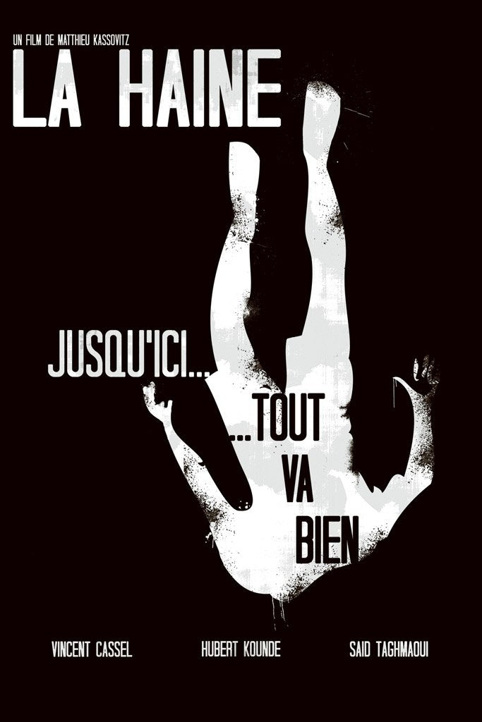La Haine (1995) IMDB Top 250 Canvas Poster
