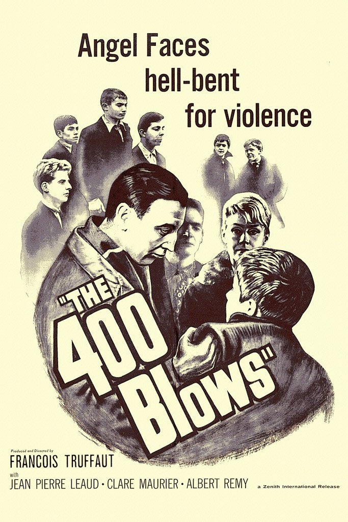 The 400 Blows (1959) Canvas Poster