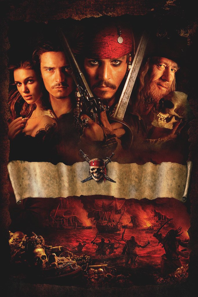 The Curse of the Black Pearl (2003) Canvas Poster