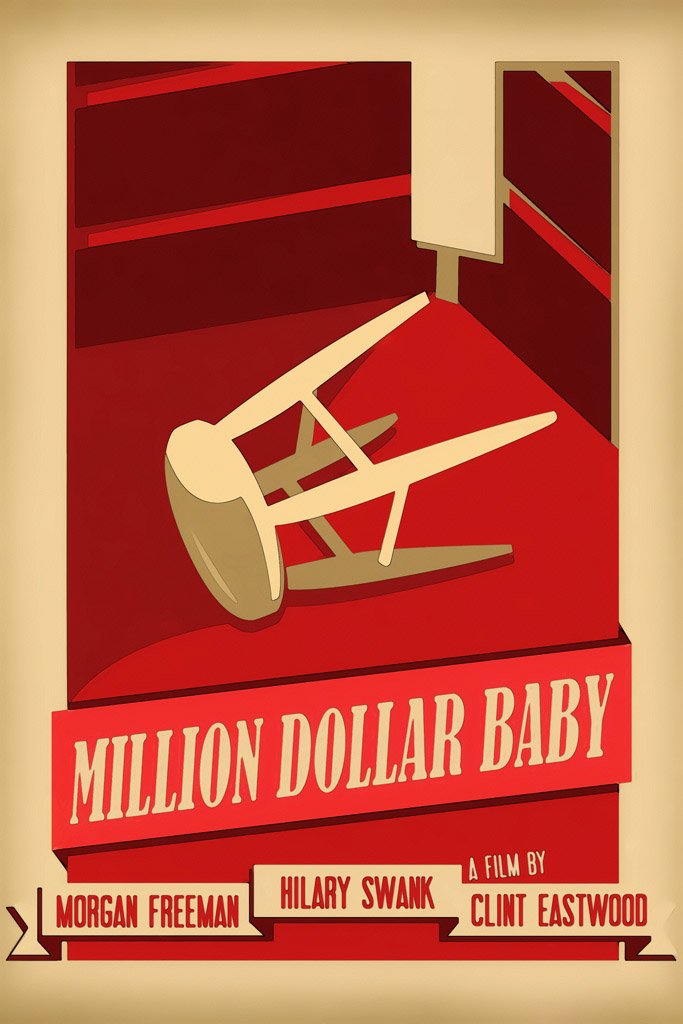 Million Dollar Baby (2004) Movie Canvas Poster
