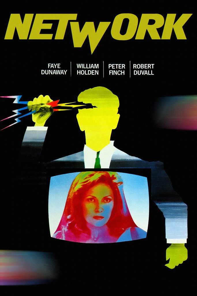 Network (1976) Canvas Poster
