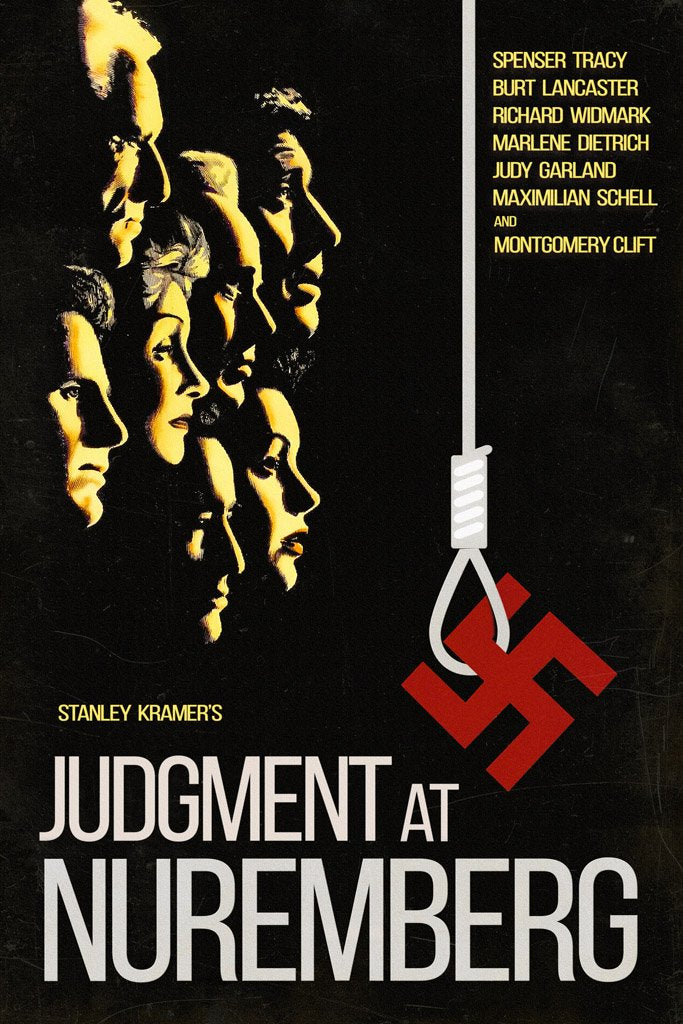 Judgment at Nuremberg (1961) Canvas Poster