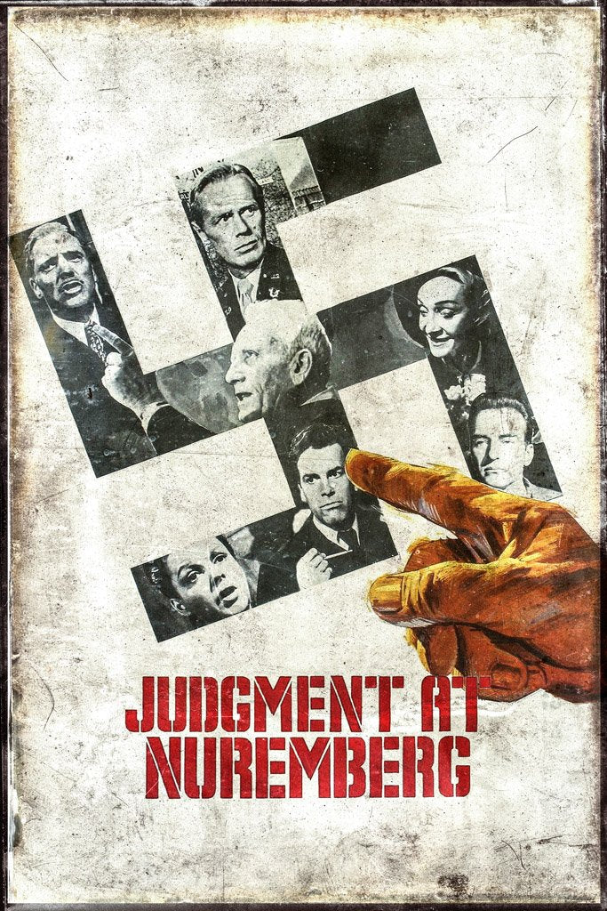 Judgment at Nuremberg (1961) Movie Canvas Poster