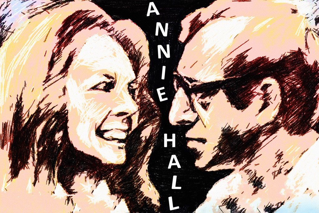 Annie Hall (1977) Movie Canvas Poster