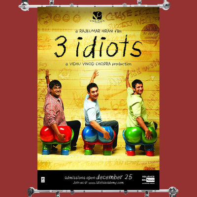 3 Idiots Movie Poster
