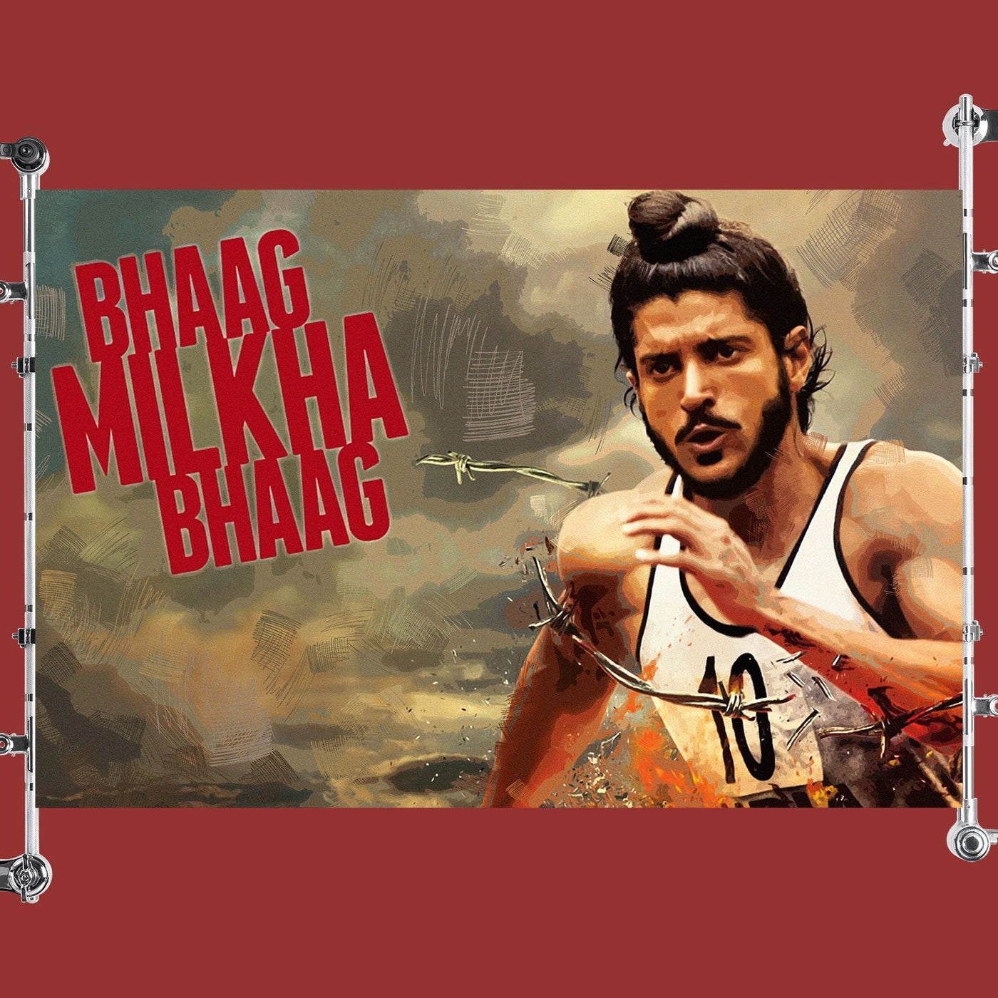 Bhaag Milkha Bhaag Bollywood Movie Poster