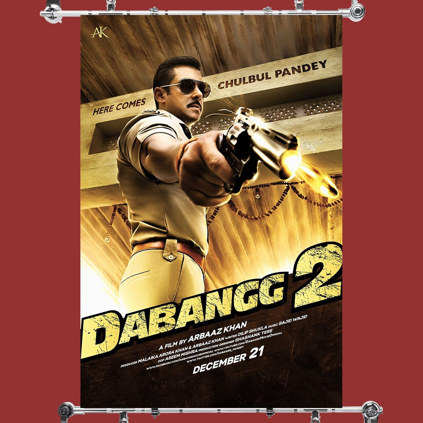 Dabangg Movie Poster