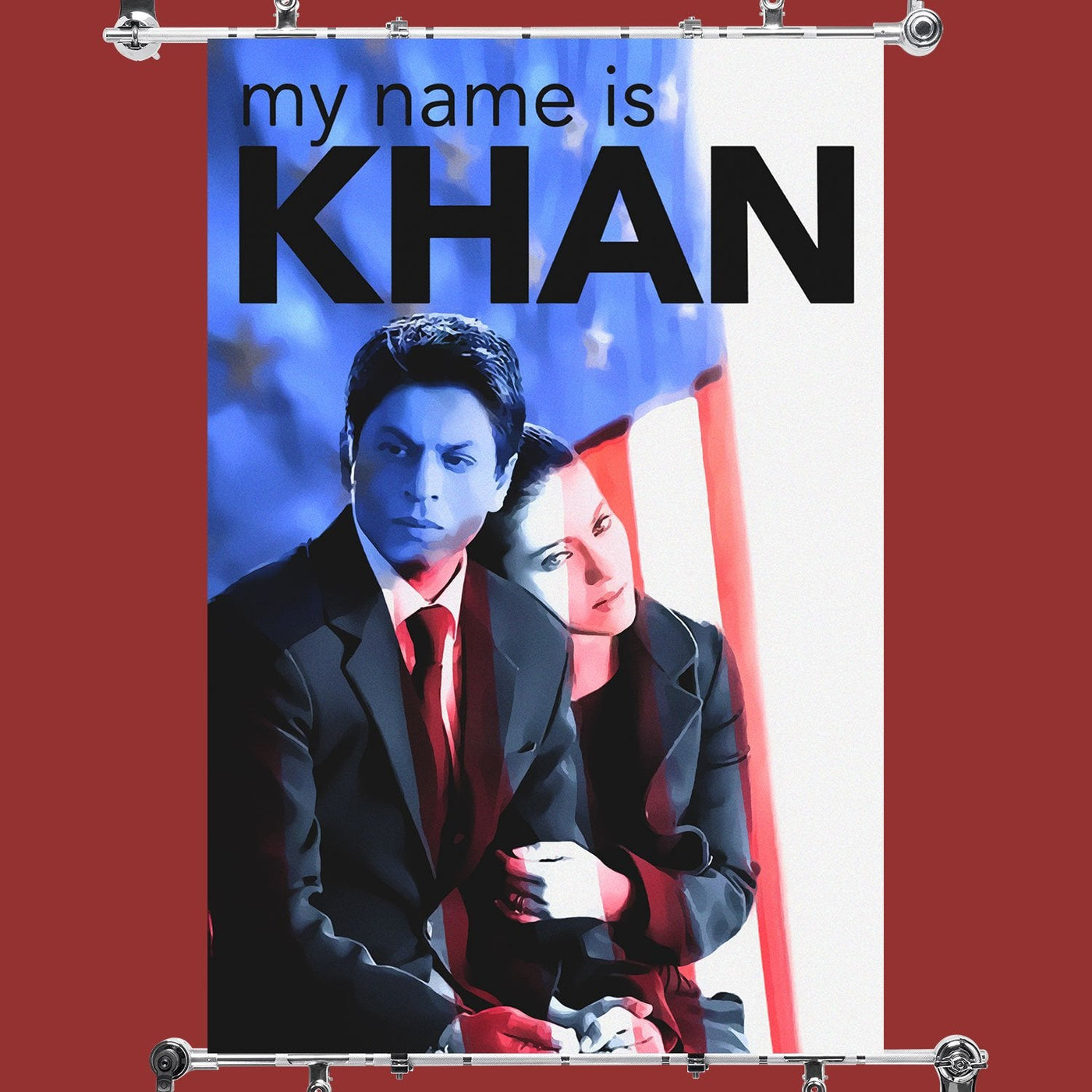 My Name Is Khan Bollywood Movie Poster